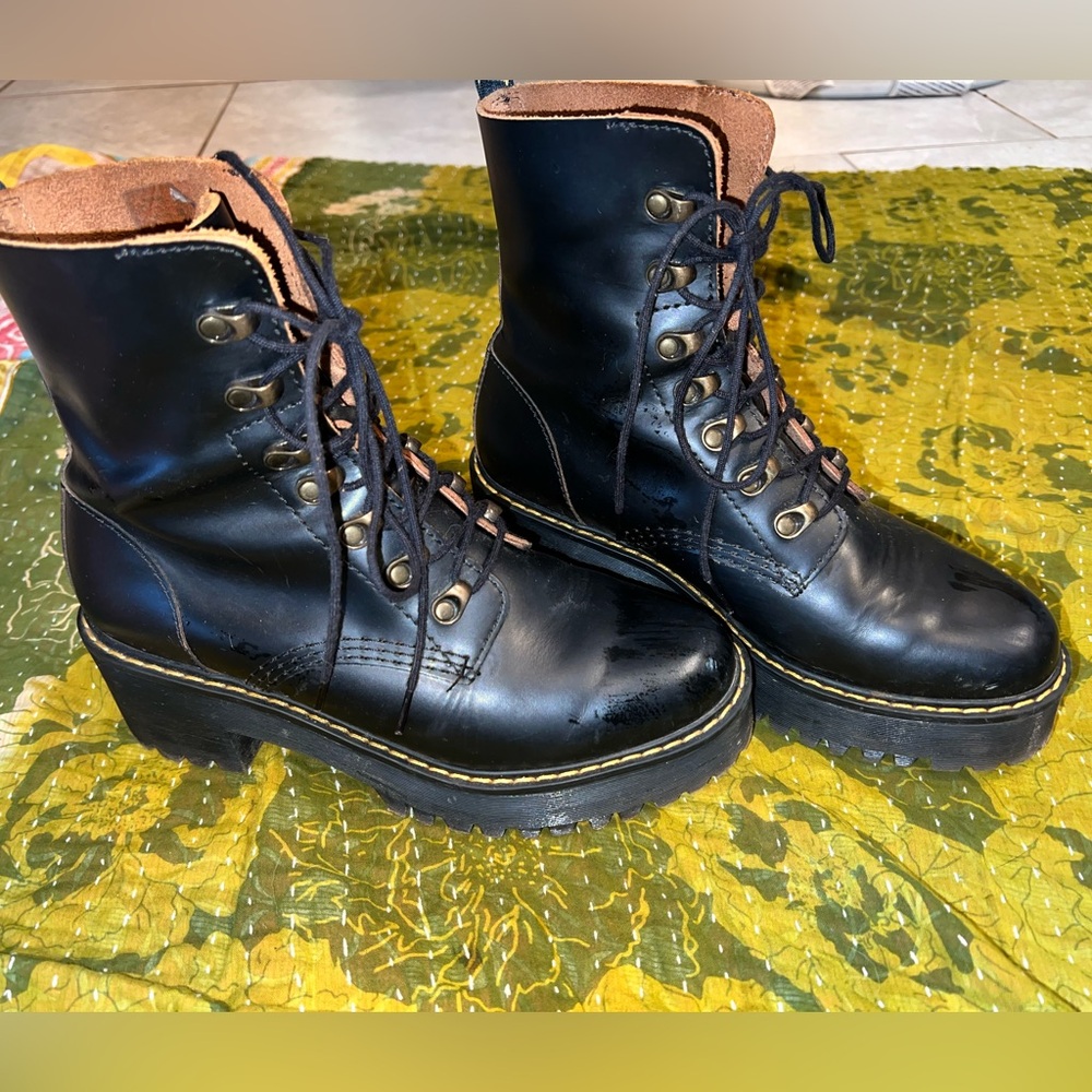 Doc Martin heeled boots